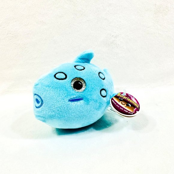 Suprizamals Peter Puffer Fish Plush Toy Series 9 - NWT - Picture 3 of 8